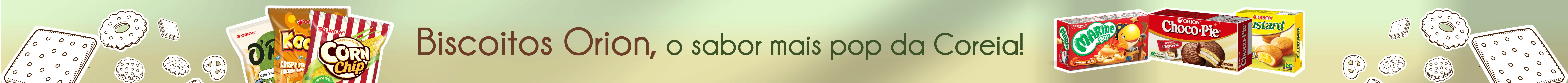 Biscoitos Orion - Sabores autênticos da Coreia - Mimos Korea Design