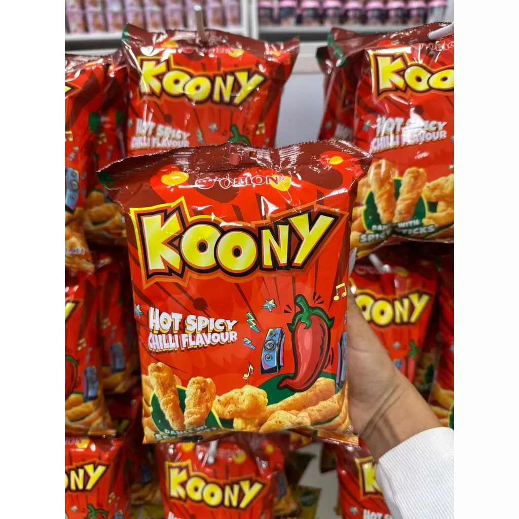 Salgadinho Koony Orion Sabor Chili Picante 40g Importado | Coreano | Mimos Korea
