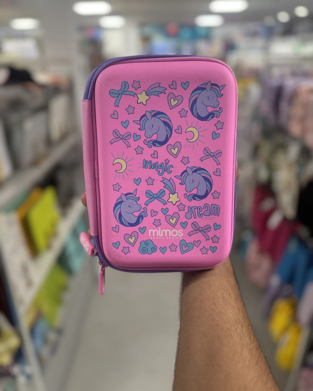 Estojo Infantil Unicórnios